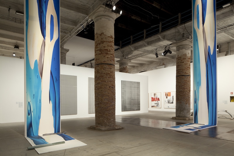 Installation view: Alice Channer, Il Palazzo Enciclopedico / The Encyclopedic Palace, curated by Massimiliano Gioni, 55th International Art Exhibition, Arsenale, Venice Biennale, Venice, Italy Courtesy of the artist; The Approach, London; Lisa Cooley, New York Photographer: Fulvio Orsenigo