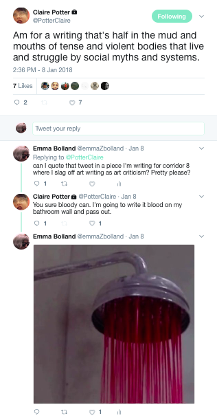 Screenshot of four tweets. The text for these tweets is included in the article.