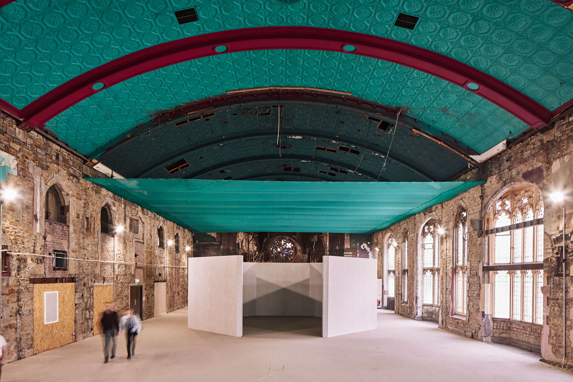 ‘A Subjective Mix’ (2018), Liz West. Install shot at The Exchange in Blackburn, The National Festival of Making 2018