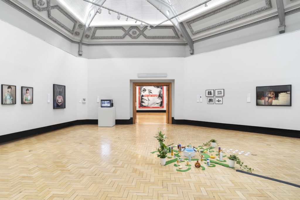 Installation shot of 'Herstory'. Courtesy of Touchstones Rochdale