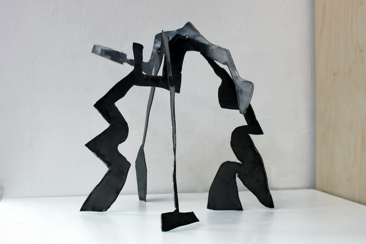 An image of Jill McKnight's maquette for sculpture titled 'The Artist'.